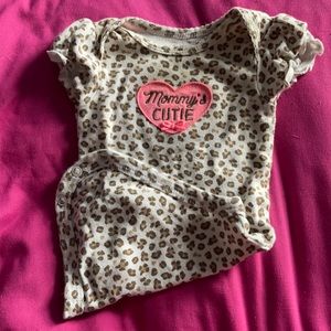 Leopard Print Onesie